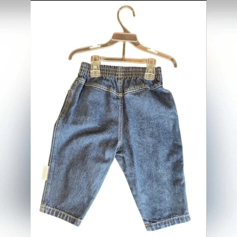 Vitamins Baby Blue Jean Jacket Classic Denim Style Size 6/9